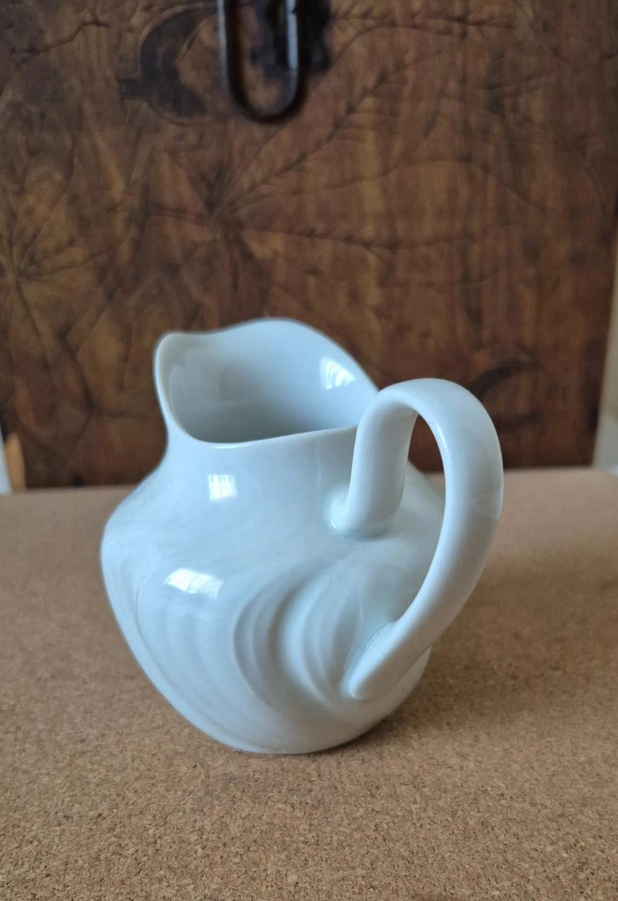 Melkkan van porselein "SLBH" – photo 3